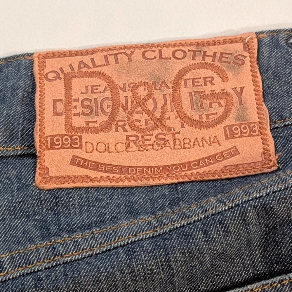 Dolce & Gabbana Denim Capris Size *26 (Size 2-4 according to AI) - Picture 3 of 16